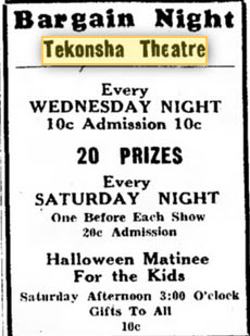 Riviera Theater - 27 Oct 1936 Ad